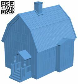Swedish house H007192 file stl free download 3D Model for CNC and 3d printer