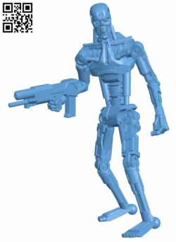 T-800 Endoskeleton H006906 file stl free download 3D Model for CNC and 3d printer