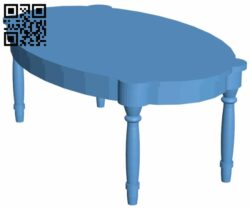 Table H007195 file stl free download 3D Model for CNC and 3d printer