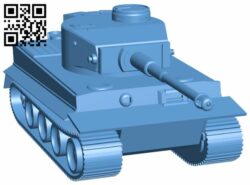Tank H007084 file stl free download 3D Model for CNC and 3d printer