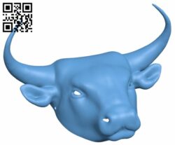 Taurus bull mask H006907 file stl free download 3D Model for CNC and 3d printer