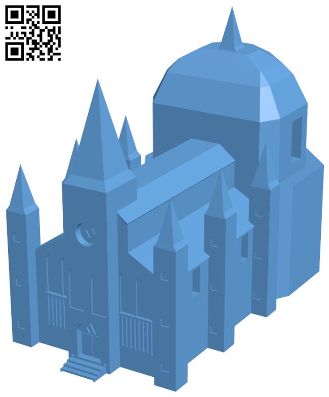 Temple of Time - Zelda H007335 file stl free download 3D Model for CNC and 3d printer