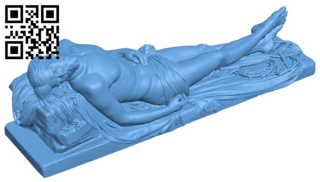The Dead Christ H006969 file stl free download 3D Model for CNC and 3d printer