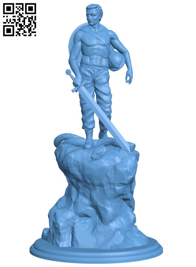 The Miner H007501 file stl free download 3D Model for CNC and 3d printer