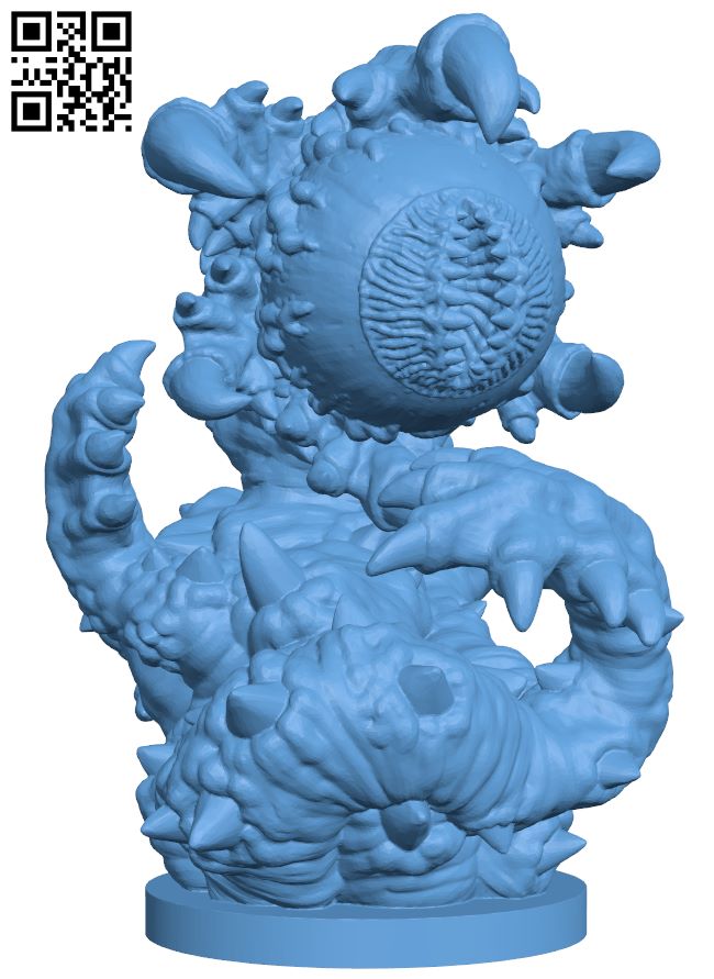 The Sightless Eye H007397 file stl free download 3D Model for CNC and 3d printer