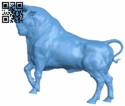 The bronze bull H006909 file stl free download 3D Model for CNC and 3d printer