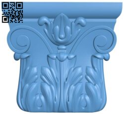 Top of the column T0000572 download free stl files 3d model for CNC wood carving
