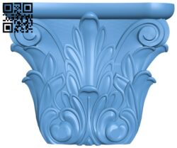 Top of the column T0000573 download free stl files 3d model for CNC wood carving