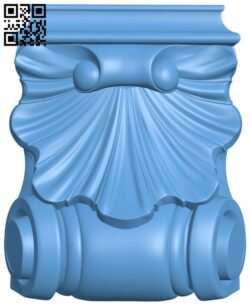 Top of the column T0000574 download free stl files 3d model for CNC wood carving