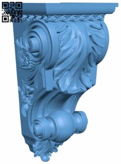 Top of the column T0000637 download free stl files 3d model for CNC wood carving