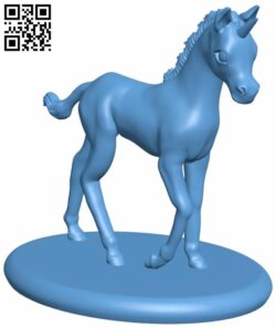 Unicorn H007091 file stl free download 3D Model for CNC and 3d printer