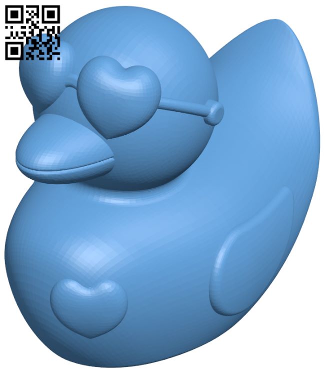 Valentines Duck H007507 file stl free download 3D Model for CNC and 3d printer