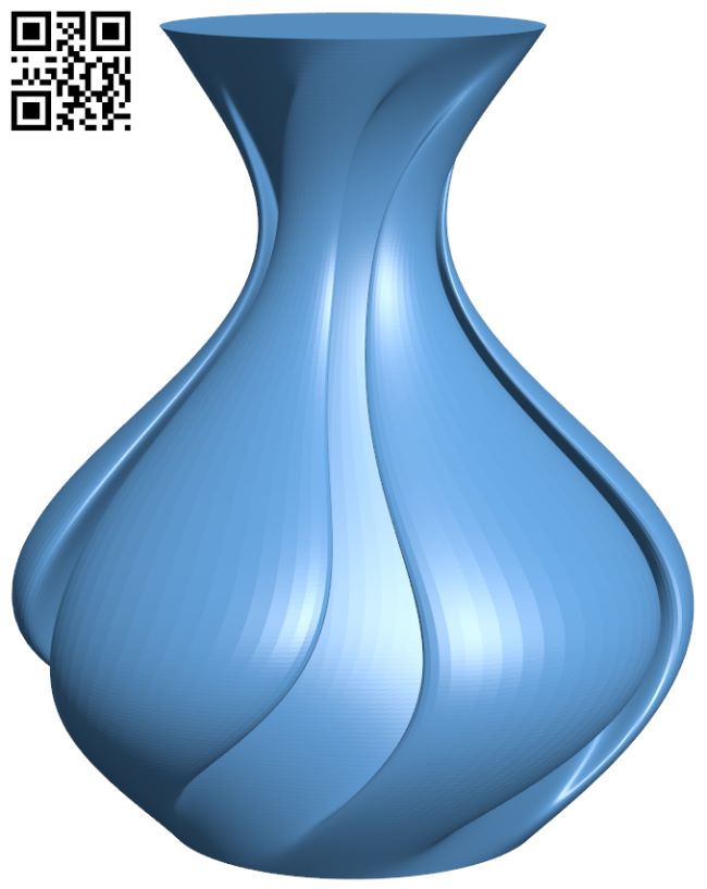 Vase H007092 file stl free download 3D Model for CNC and 3d printer