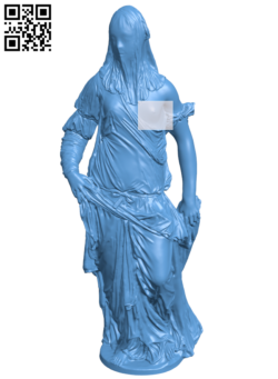 Veiled Woman at The Louvre, Paris H006644 file stl free download 3D Model for CNC and 3d printer