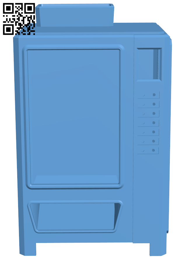 Vending Machine Dice Tower H006700 file stl free download 3D Model for CNC and 3d printer