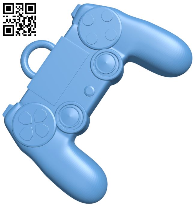 Video game controller ornament H007095 file stl free download 3D Model for CNC and 3d printer