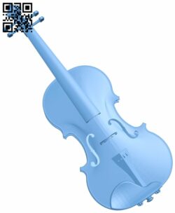Violin H006914 file stl free download 3D Model for CNC and 3d printer