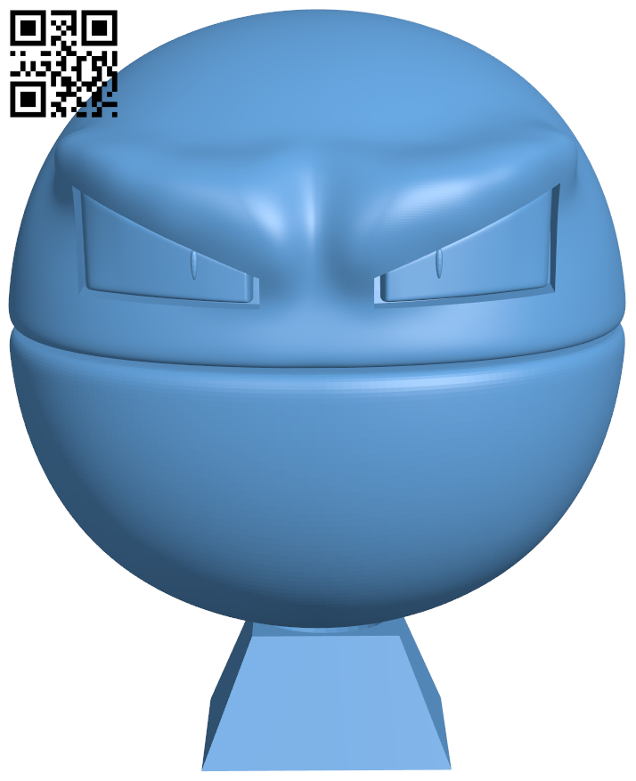 Pokemon Voltorb Electrode 3D model 3D printable