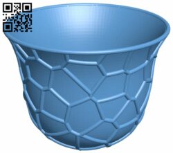 Voronoi cup H006854 file stl free download 3D Model for CNC and 3d printer