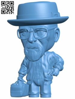 Walter White H007207 file stl free download 3D Model for CNC and 3d printer
