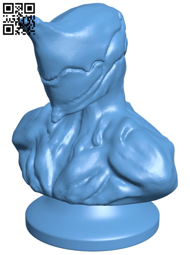 Warframe Excalibur bust H007096 file stl free download 3D Model for CNC and 3d printer