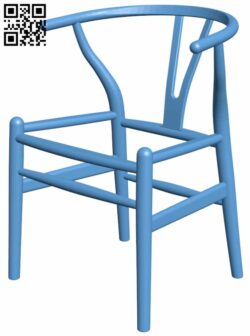 Wegner Wishbone Chair H006916 file stl free download 3D Model for CNC and 3d printer
