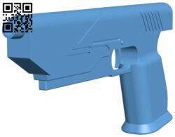 Westar 35 live action Bo Katan Mandalroian Blaster Pistol – Gun H007210 file stl free download 3D Model for CNC and 3d printer