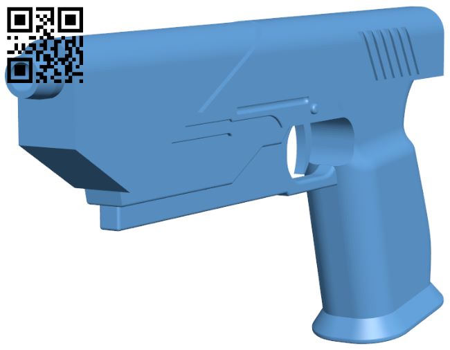 Westar 35 live action Bo Katan Mandalroian Blaster Pistol - Gun H007210 file stl free download 3D Model for CNC and 3d printer