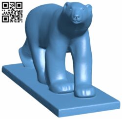 White Bear H007211 file stl free download 3D Model for CNC and 3d printer