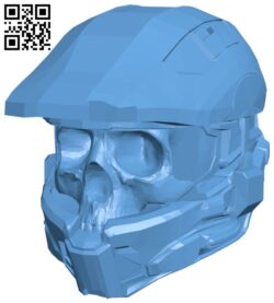 Halo Grenadier Helmet 3D Print Files 