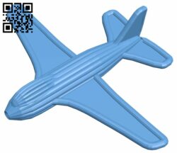 Airplane H007642 file stl free download 3D Model for CNC and 3d printer