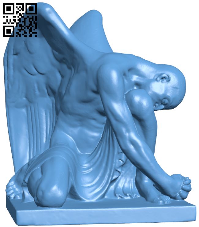 Angel H007823 file stl free download 3D Model for CNC and 3d printer