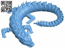 Articulated sea dragon H008421 file stl free download 3D Model for CNC and 3d printer