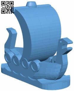 Barbarian ship catan H008187 file stl free download 3D Model for CNC and 3d printer