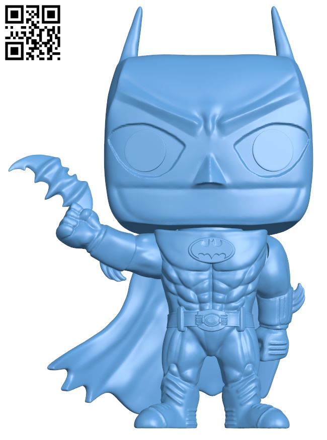 Batman H008242 file stl free download 3D Model for CNC and 3d printer