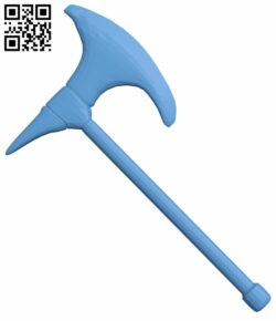 Battle axe H007834 file stl free download 3D Model for CNC and 3d printer