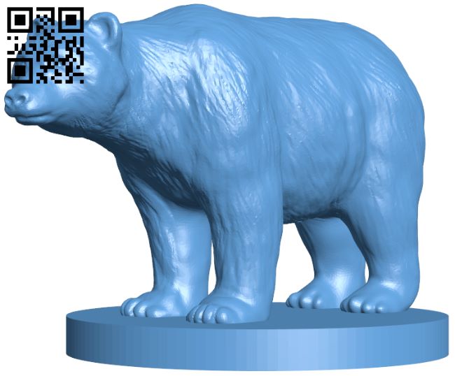 STL file BEAR SUPER BEAR ADVENTURE 🐻・3D printable model to download・Cults