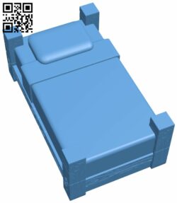 Bed H007553 file stl free download 3D Model for CNC and 3d printer