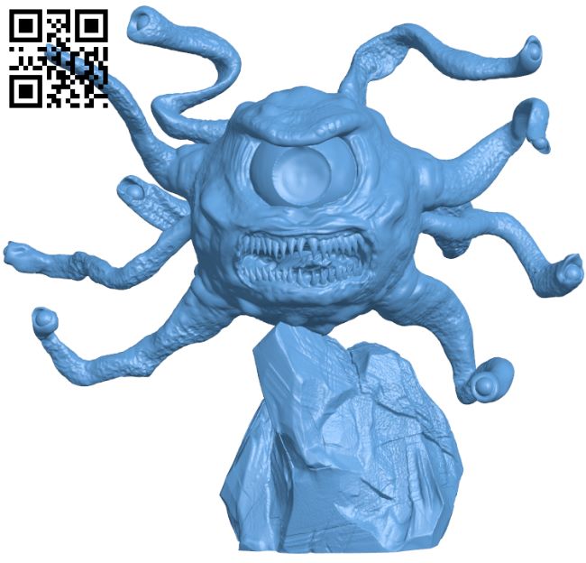 Beholder H008424 file stl free download 3D Model for CNC and 3d printer