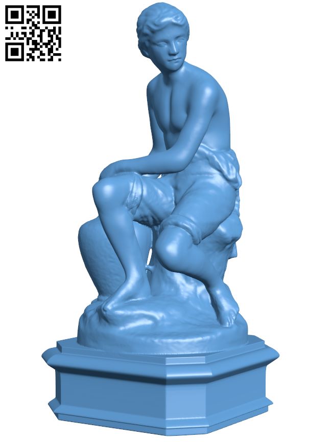 Boy statue H007651 file stl free download 3D Model for CNC and 3d printer