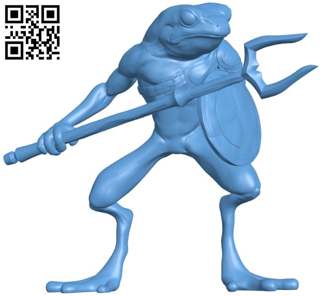 Bullywug H007710 file stl free download 3D Model for CNC and 3d printer