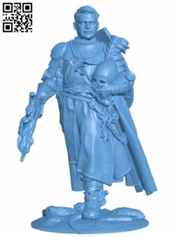 Captain Of Kyiv H008429 file stl free download 3D Model for CNC and 3d printer