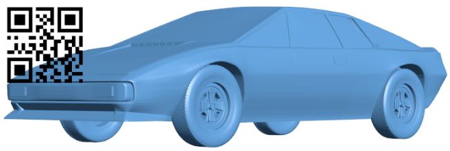 Car Lotus Esprit s2 1978 H007946 file stl free download 3D Model for CNC and 3d printer