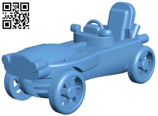 Car toy H008072 file stl free download 3D Model for CNC and 3d printer