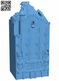 Casa Batllo, Barcelona H008197 file stl free download 3D Model for CNC and 3d printer