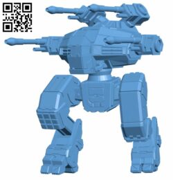 Combat Robot Mike H008309 file stl free download 3D Model for CNC and 3d printer