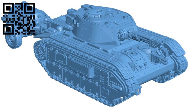 Crocodile Flame Tank H008433 file stl free download 3D Model for CNC and 3d printer