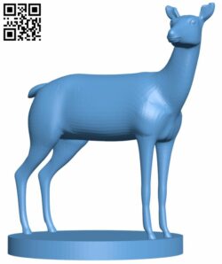 Deer H007721 file stl free download 3D Model for CNC and 3d printer