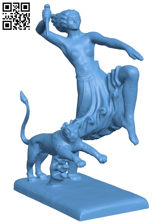 Diana H007896 file stl free download 3D Model for CNC and 3d printer