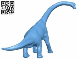 Dinosaur Mamenchisaurus H007852 file stl free download 3D Model for CNC and 3d printer